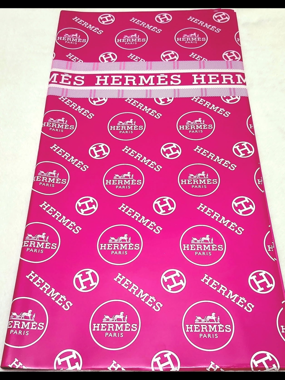 Luxury Korean Floral Wrapping Paper Gift Pink 5 Sheets